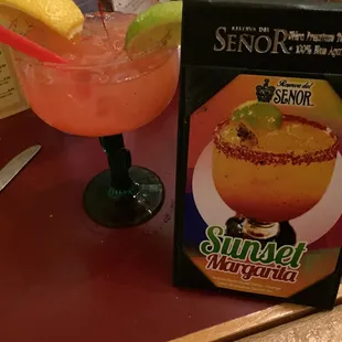 Sunset margarita