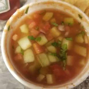 Chips chips and chips. Horrible and stale