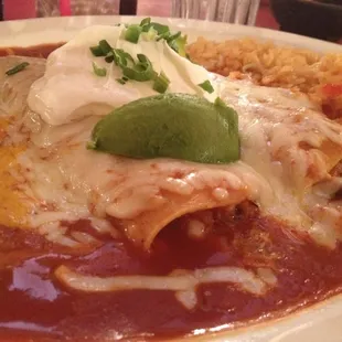 Crab Enchiladas