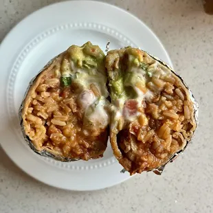 Pollo Ranchero Super Burrito