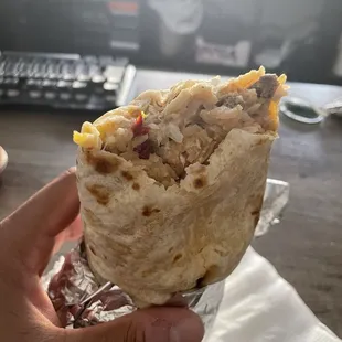 Super Carne Asada Burrito