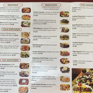 Updated prices