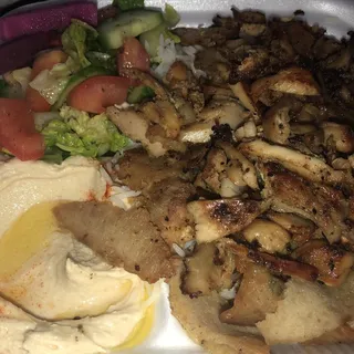 Chicken Shawarma Plate