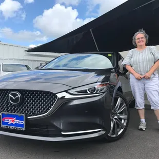 Congratulations Mrs.Patty Cox ! On Your Brand New Mazda6.