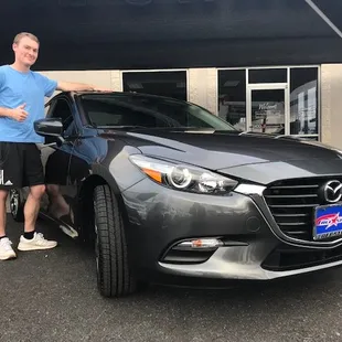 Congratulations Mr.Trent Turner ! On Your Brand New Mazda 3