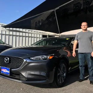 Congratulations Mr. Abel Carreon on your 2021 Mazda6