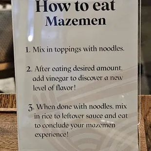 Vinegar does wonders ~~