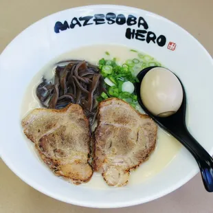 Hero&apos;s winter special: Tonkatsu Shoyu Ramen.