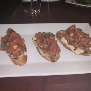 Halloumi Cheese Bruschetta