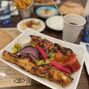 Double Kebab Plate