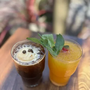 Sour Ice coffee. No good! Silvia&apos;s lemonade- very nice.