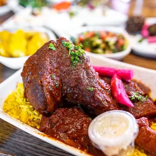 6-Hour Lamb Shank Plate ($27)