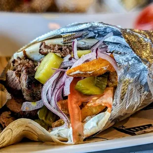 The Street Style Lamb Kebab was so good!