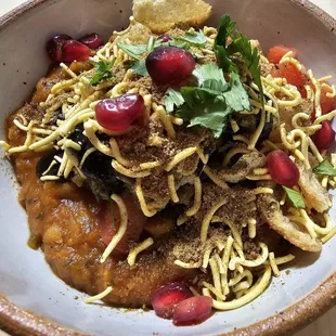 Masala Poori Chaat