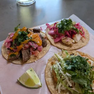 Carne Asada, Grilled Fish and Shrimp
