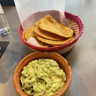 Guacamole &amp; Tostada Chips
