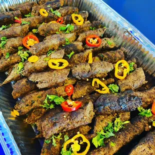 Beef kabob