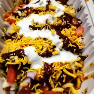 Samosa chaat