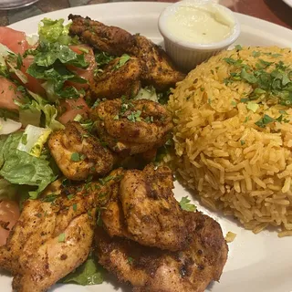 Chicken Kabab Platter