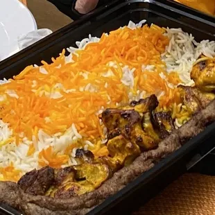 Perfect couple with signature sauces.