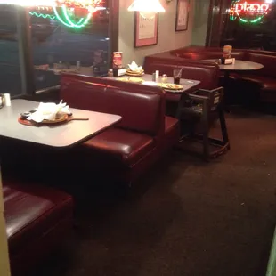 sushi and sashimi, interior