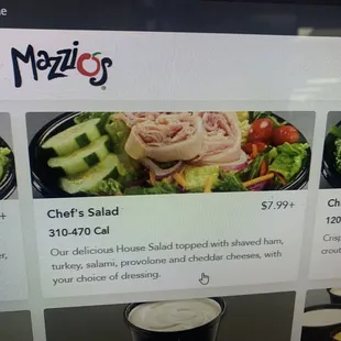 Website picture of Chef's salad