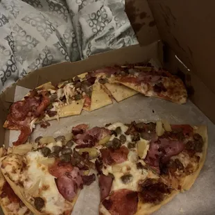 A disgrace to pizza lovers