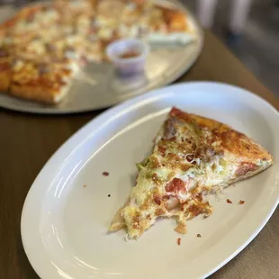 The combo pizza