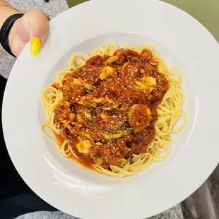 The Spaghetti was great