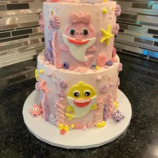 Baby Shark Cake