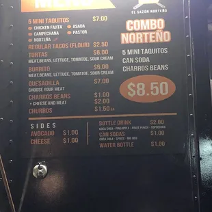 Can't go wrong w/ a Combo Norteño!