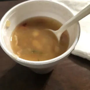 Charro beans, best when piping hot!