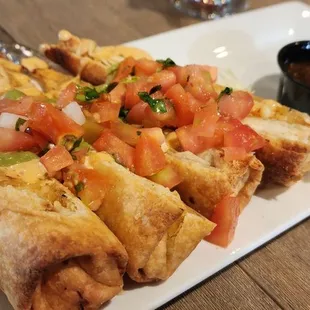 Shrimp & Crab Flautas