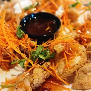 Sweet and Spicy Calamari