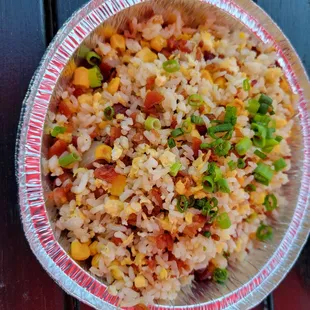 Bacon fried rice