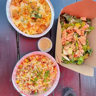 Combo of food