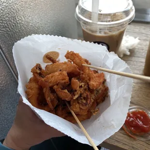 Golden Calamari