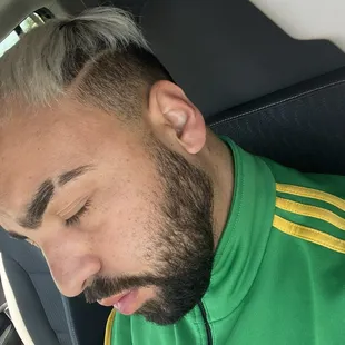 Hair dye &amp; haircuts.