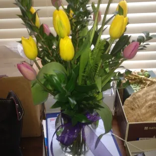 The flowers McClures did for my mom.