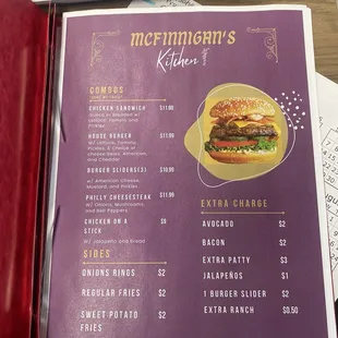 Menu of as October 2023