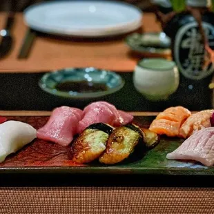 Toro / Escolar / Otoro / Unagi / Sake Belly / Chutoro