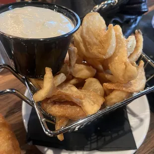 Fries w/ seasoned sour cream