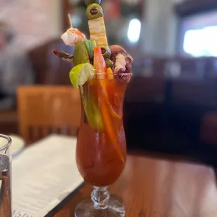 Blood Mary Bar Masterpiece!