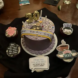 My cake the server helped prepare