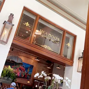 The beautiful entrance