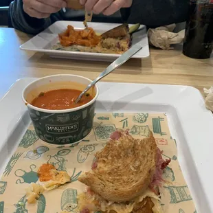 Very quick friendly staff. Clean store Food is very good. Only place in town I have been able to get a good Rueben