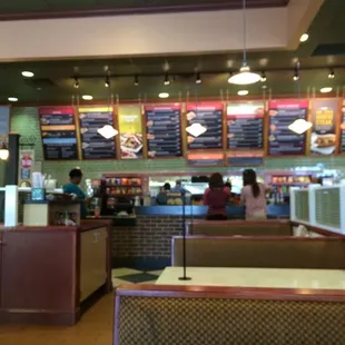 sushi and sashimi, interior