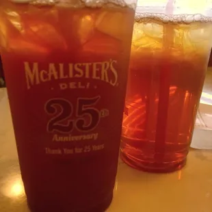New berry sweet tea!