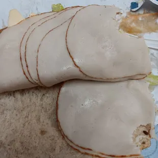 My dry ass sandwich