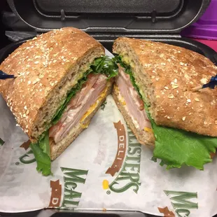 Turkey Cobb with Colby Jack Cheese